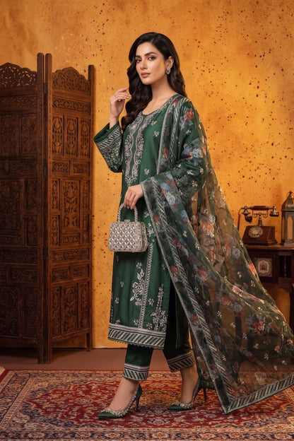 Bundle OF 08 | Lazer Kari By Anaya Noor | Viscose 3PC