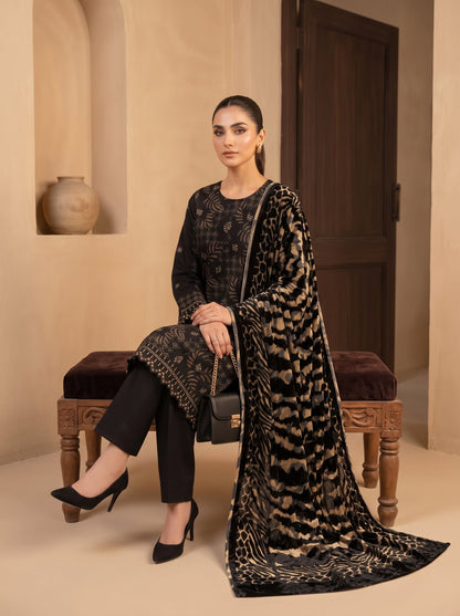 Bundle OF 06 | Luxuria By Anaya Noor | Dhanak With Plachi Shawl 3PC