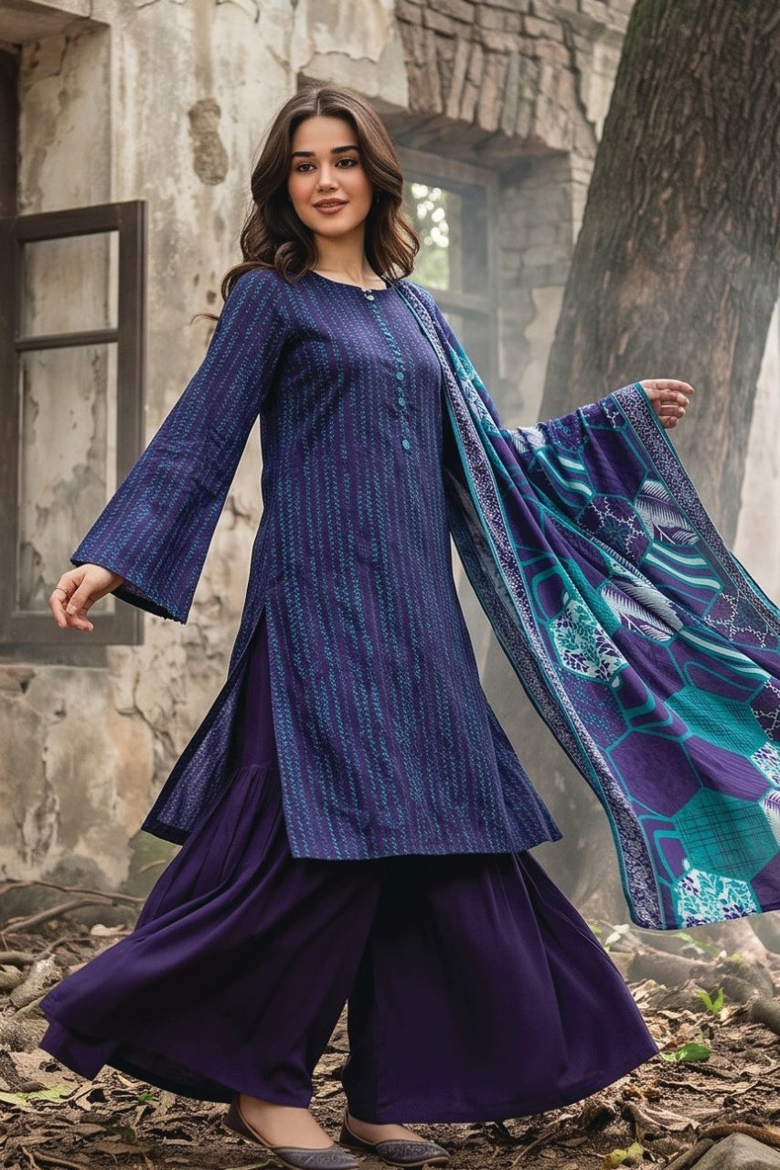 Bundle OF 12 | Zesh | Khaddar 3PC