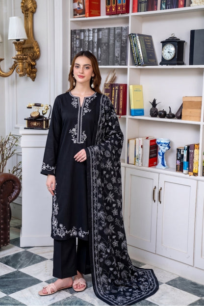 Noori By Shanaya Digital Printed Khaddar 3PC