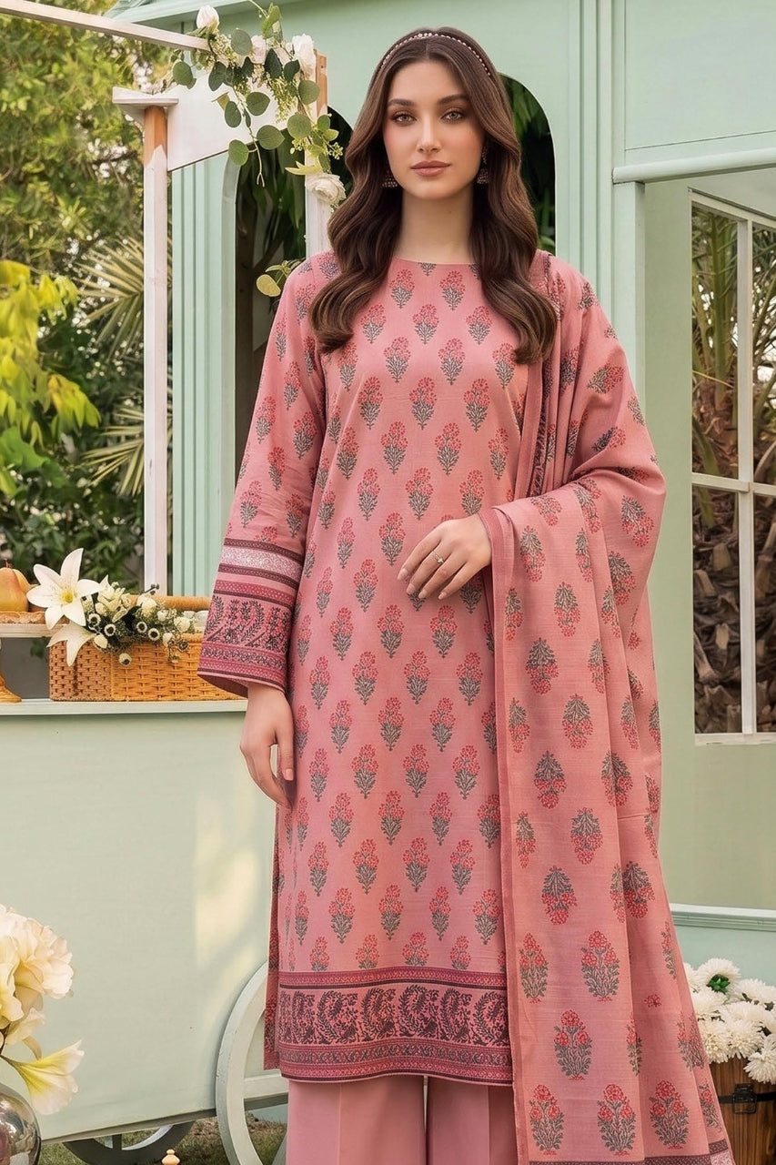 Belleza Digital Printed Khaddar 3PC