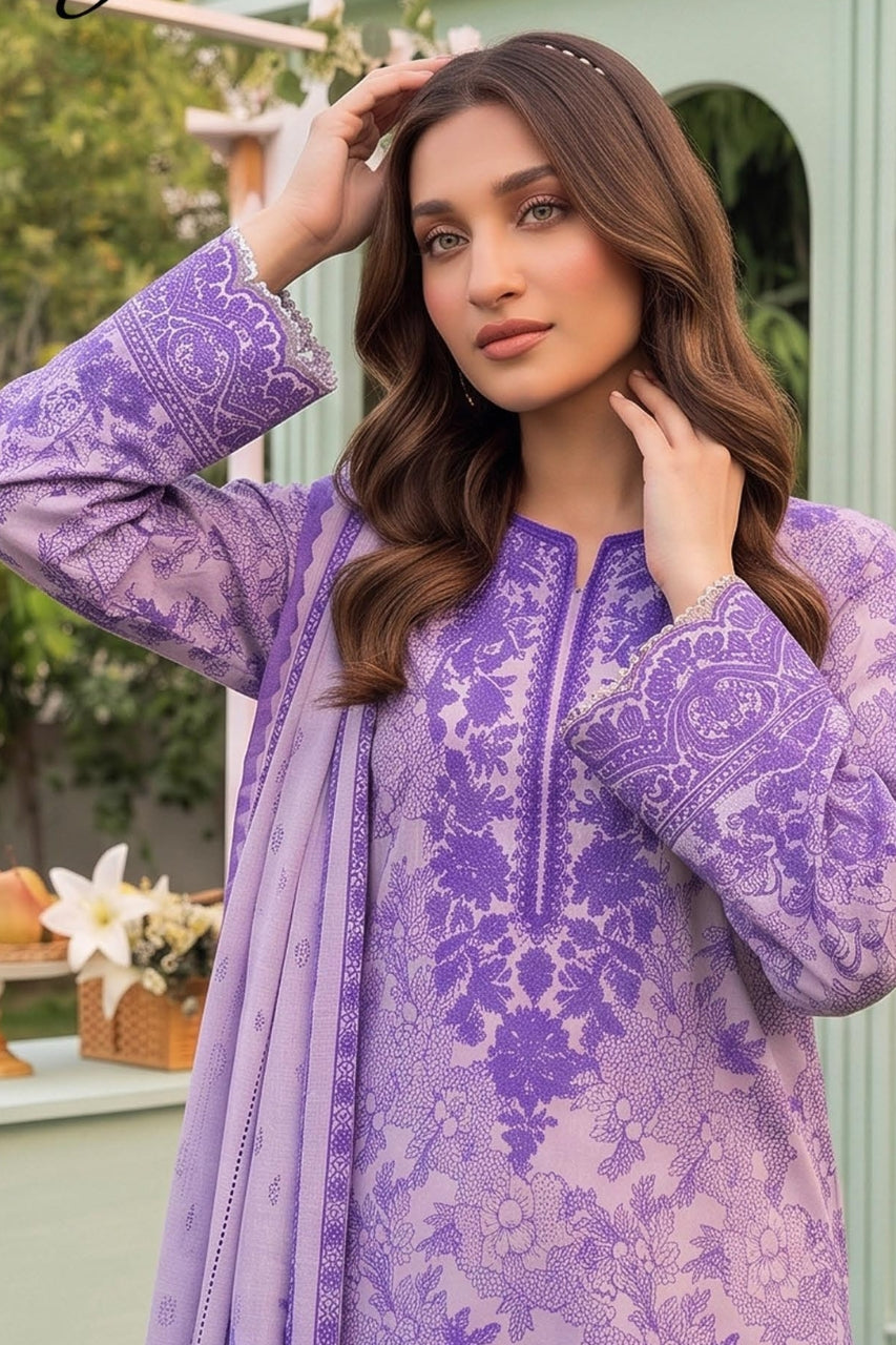 Belleza Digital Printed Khaddar 3PC