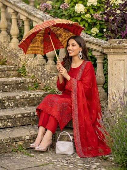 Bundle OF 8 | Sarma By Anaya Noor | Linen Viscose 3PC