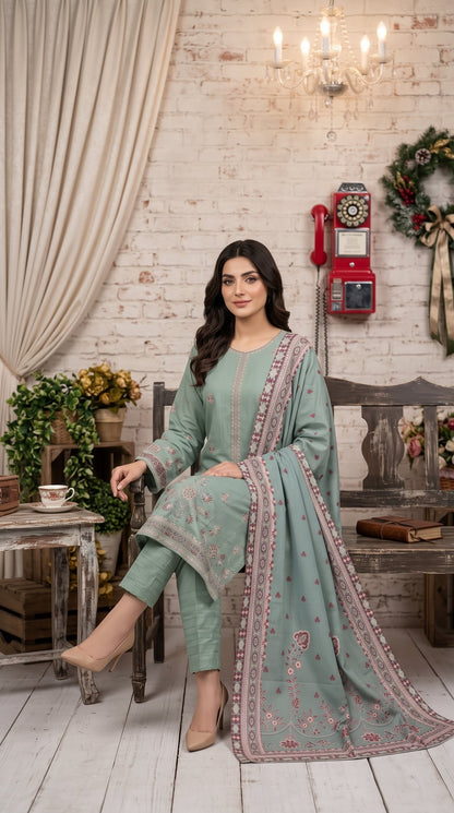 Bundle OF 08 | Areesha By Anaya Noor | Khaddar 3PC