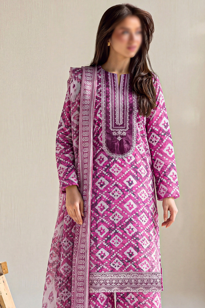 Bundle OF 10 | Asifa Nabeel | Shamoz Silk 3PC
