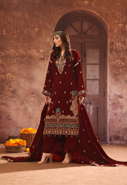 Bundle OF 06 | Makhmal | Velvet 3PC