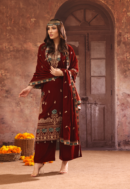 Bundle OF 06 | Makhmal | Velvet 3PC