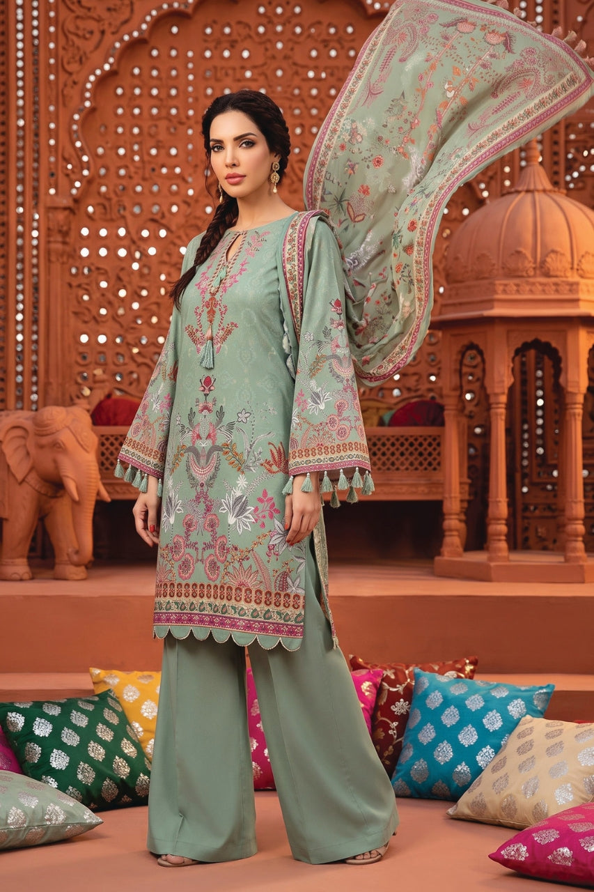 Bundle OF 10 | Zesh | Velvet Dora Viscose 3PC