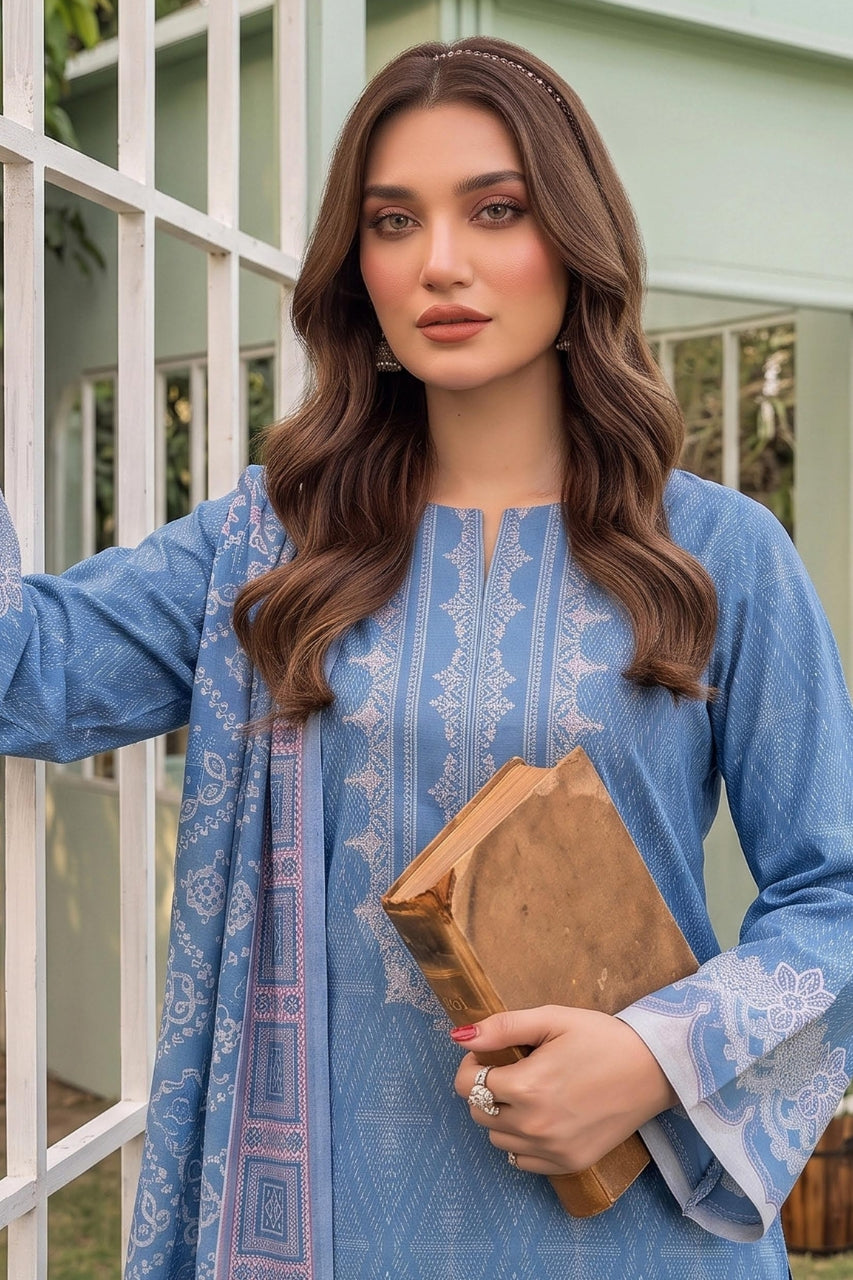 Belleza Digital Printed Khaddar 3PC
