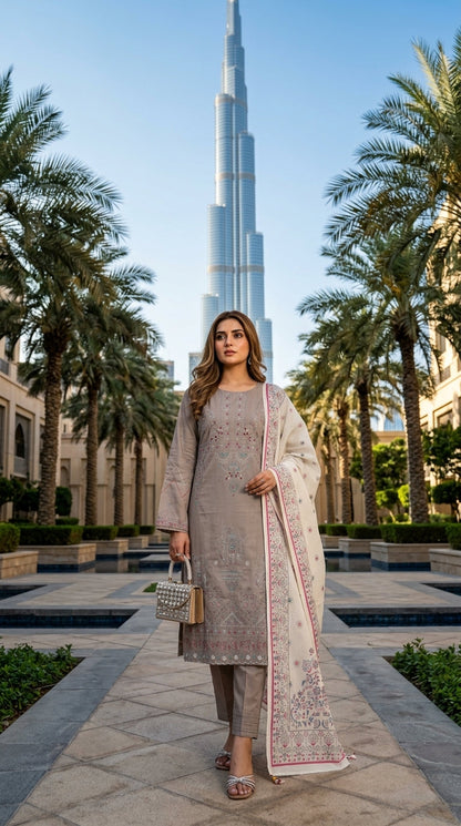 Bundle OF 08 | Kashmala By Anaya Noor | Khaddar 3PC