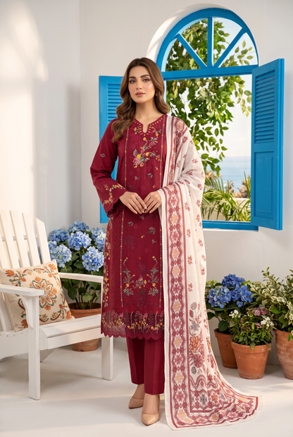 Bundle OF 06 | Sukhaina By Anaya Noor | Dhanak 3PC