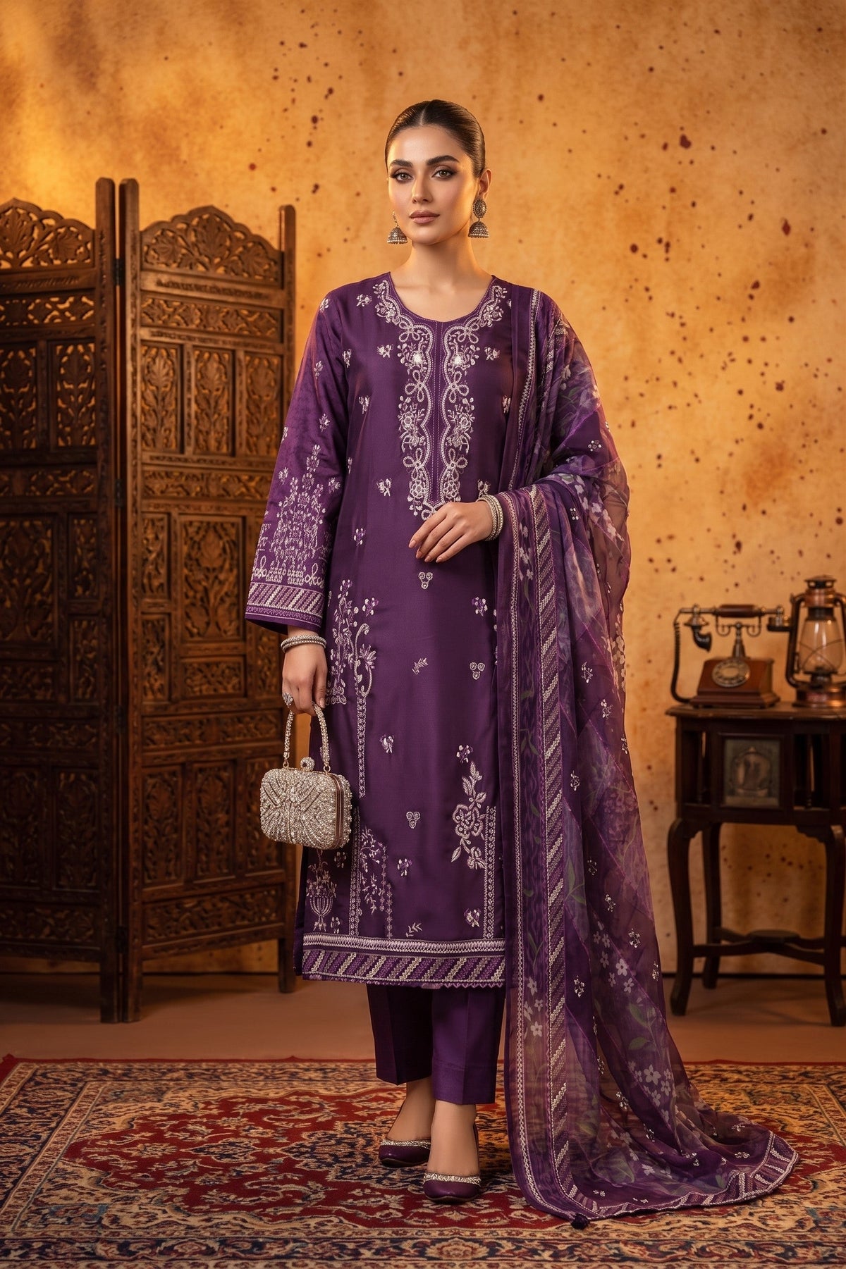 Bundle OF 08 | Lazer Kari By Anaya Noor | Viscose 3PC