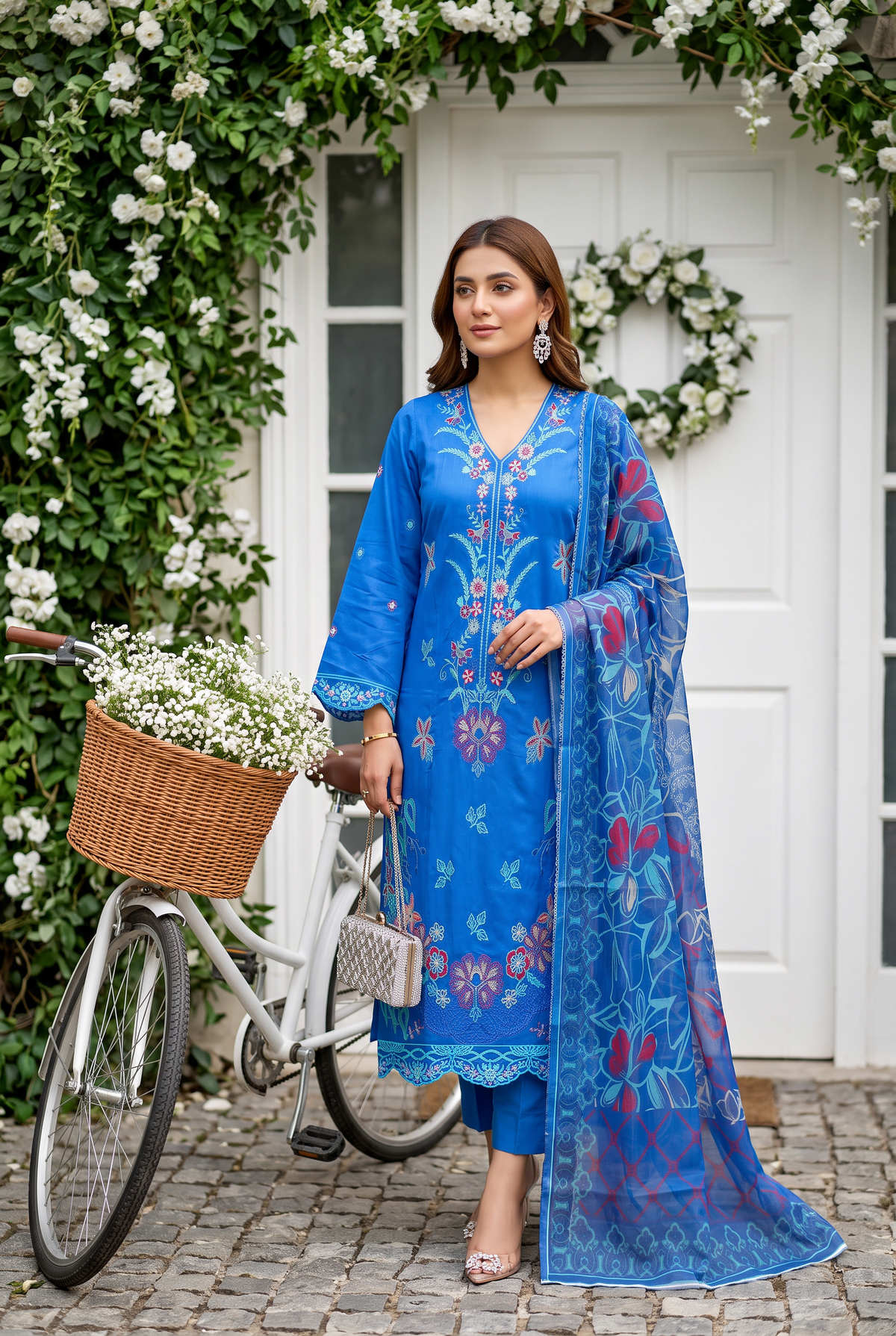 Bundle OF 10 | Kehkashan By Anaya Noor | Linen Viscose 3PC