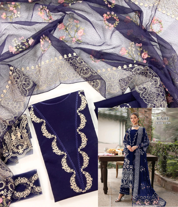 (Bundle OF 03) Kahf Design-1899 Blue