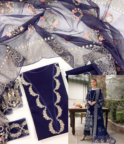(Bundle OF 03) Kahf Design-1899 Blue