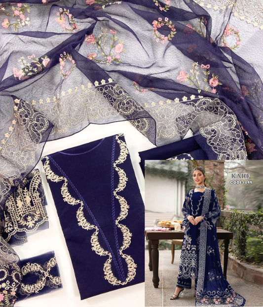 (Bundle OF 03) Kahf Design-1899 Blue