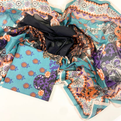 (Bundle OF 10) Mix Brand Shirt-Dupatta