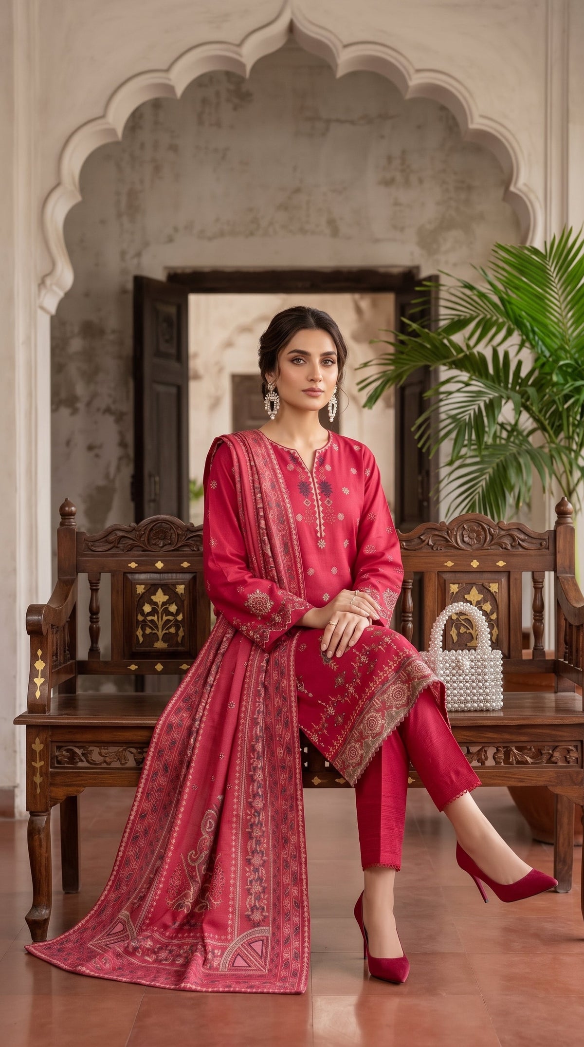 Bundle OF 08 | Areesha By Anaya Noor | Khaddar 3PC