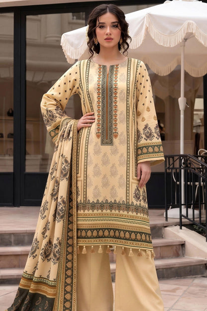 Malhaar Digital Printed Linen 3PC