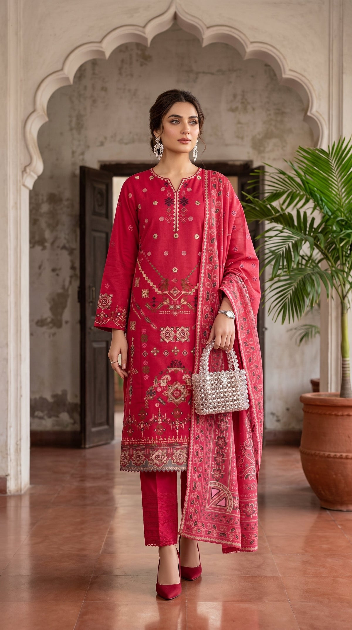 Bundle OF 08 | Areesha By Anaya Noor | Khaddar 3PC