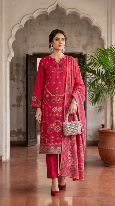 Bundle OF 08 | Areesha By Anaya Noor | Khaddar 3PC