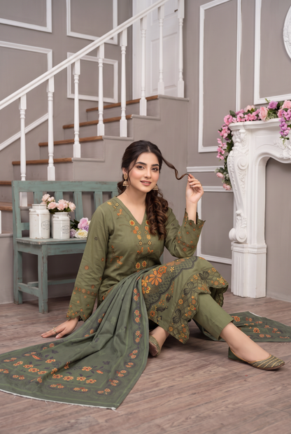 Bundle OF 06 | Maham By Anaya Noor | Dhanak 3PC