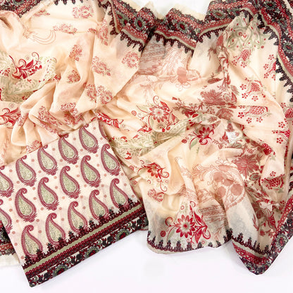 (Bundle OF 10) Mix Brand Shirt-Dupatta