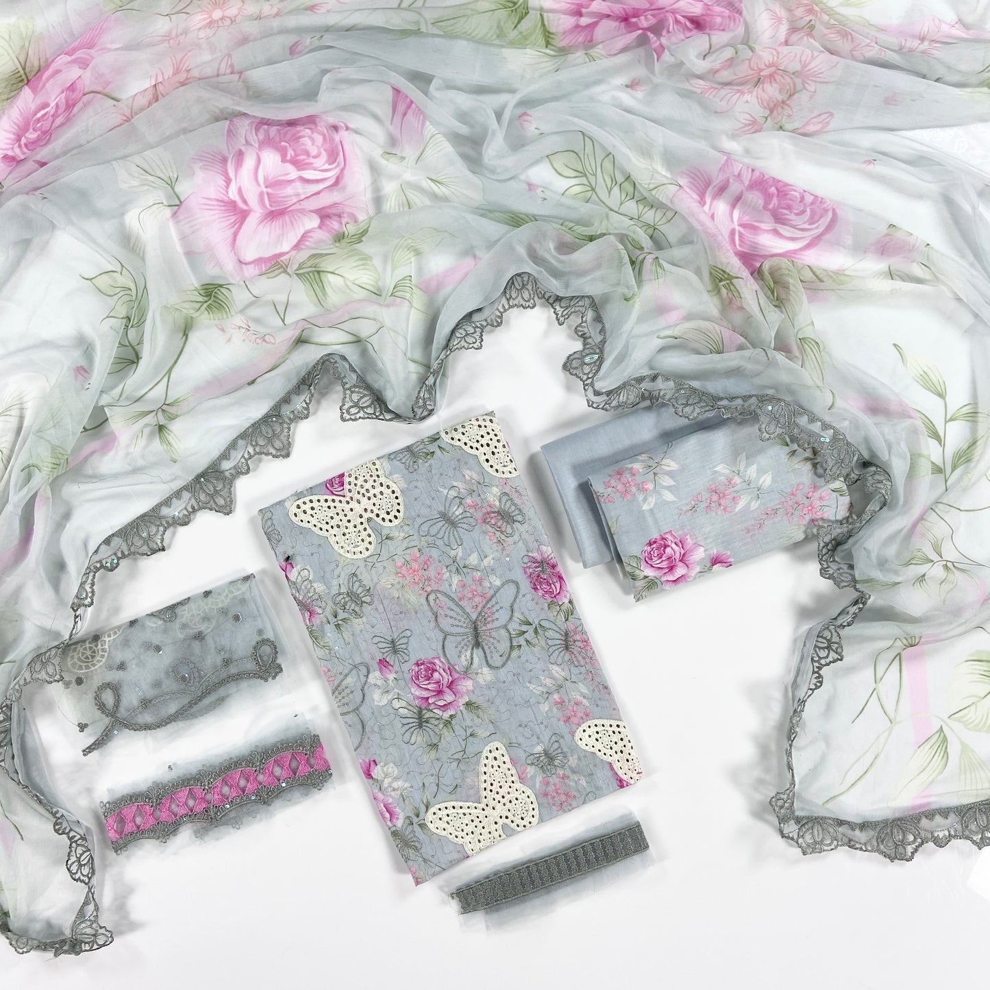 (Bundle OF 06) Butterfly 3 Colors
