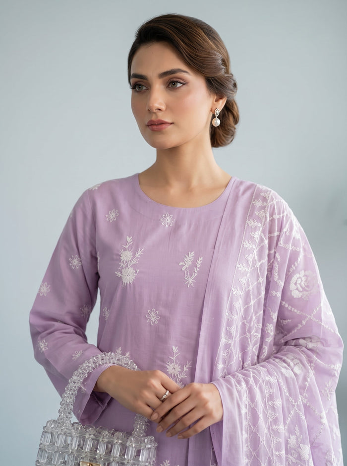 Bundle OF 10 | White Rose By Anaya Noor | Viscose 3PC - image 10