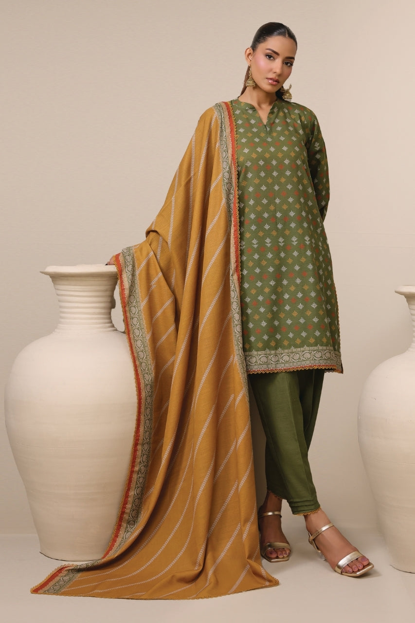 Bundle OF 10 | Raqs By Uneq | Khaddar 3PC (V-02)
