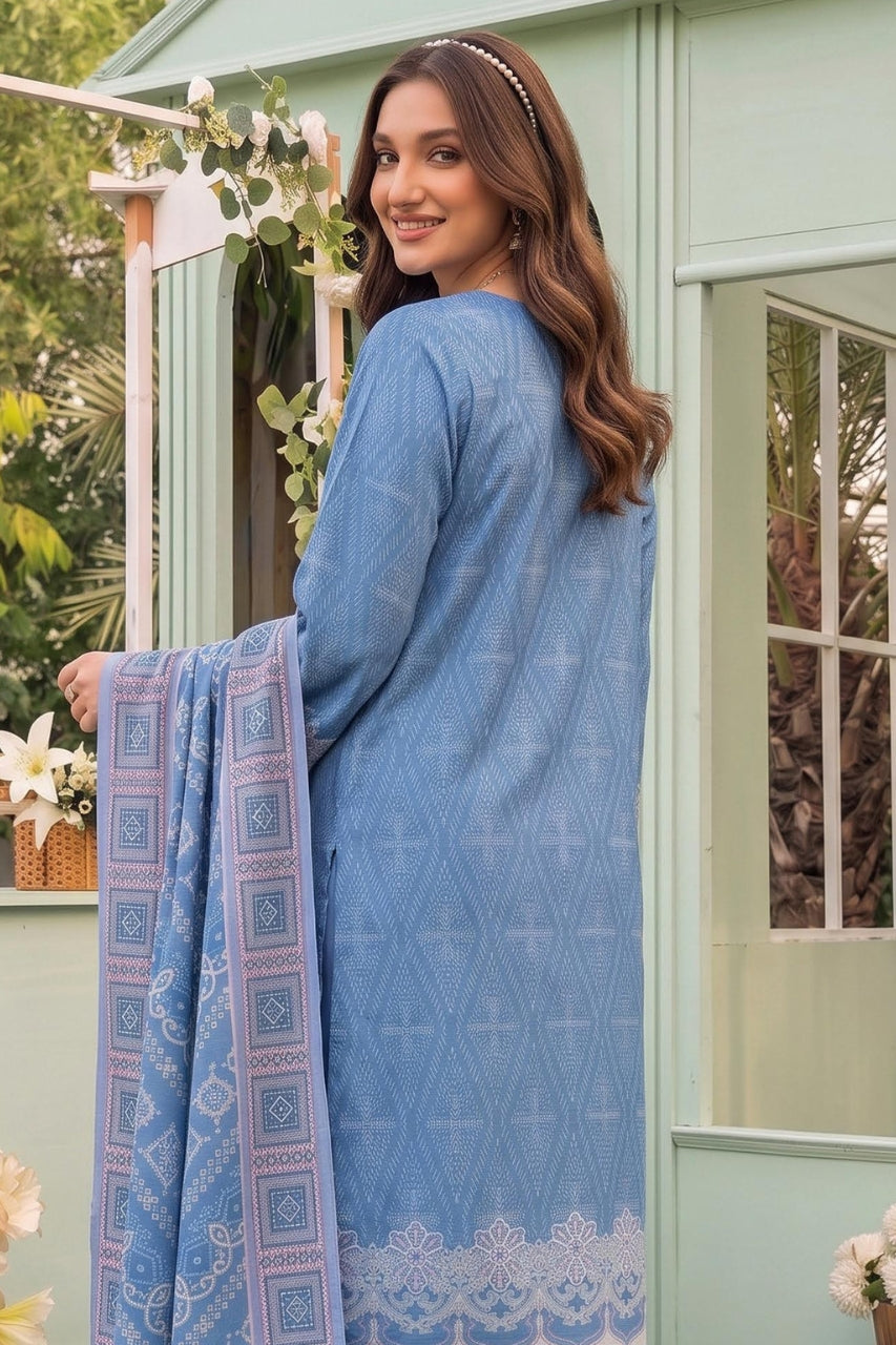 Belleza Digital Printed Khaddar 3PC