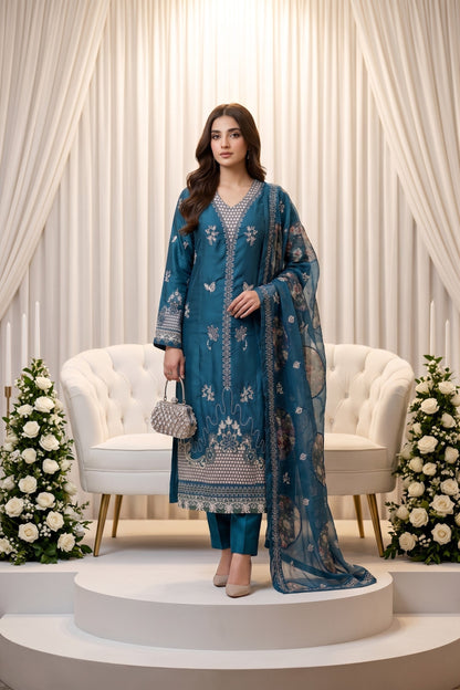 Bundle OF 08 | Lazer Kari By Anaya Noor | Viscose 3PC