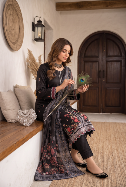 Bundle OF 10 | Kehkashan By Anaya Noor | Linen Viscose 3PC