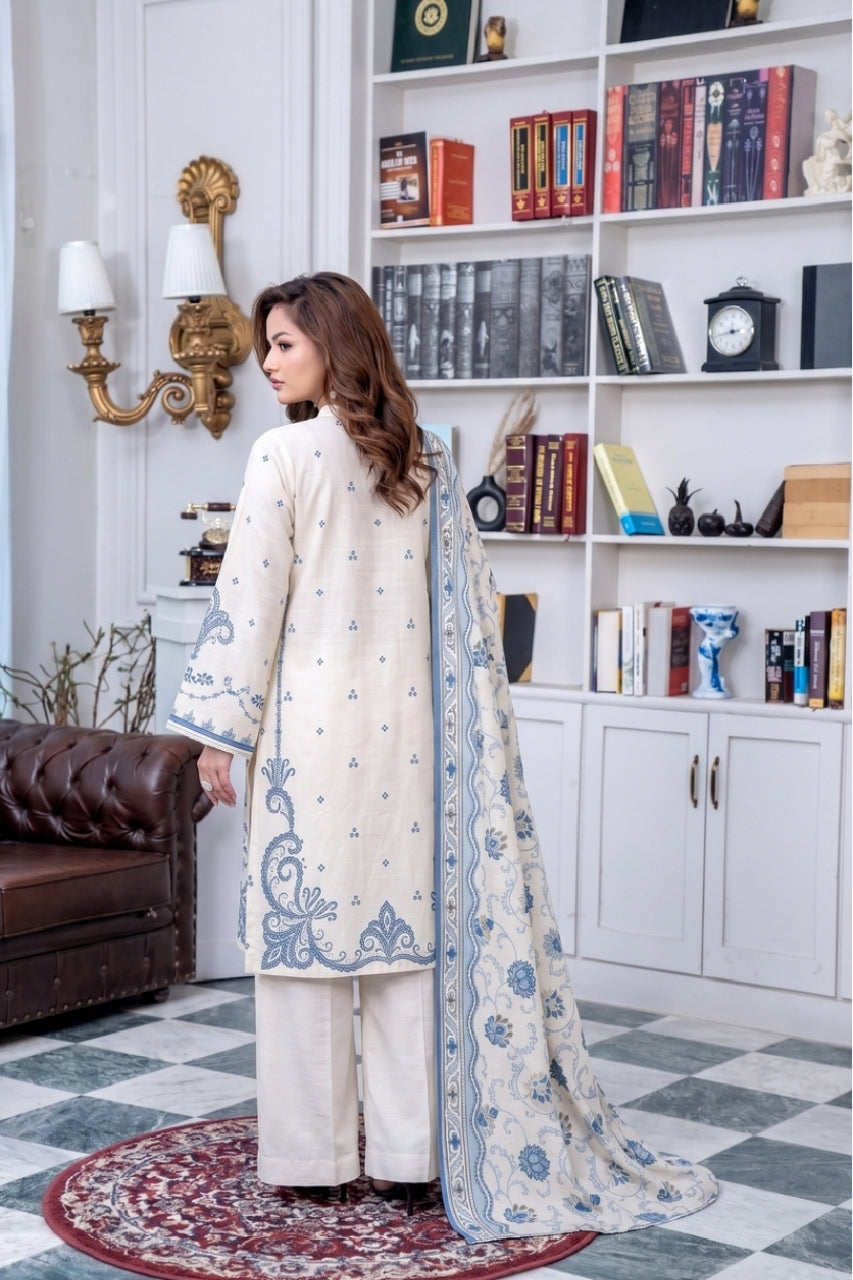 Noori By Shanaya Digital Printed Khaddar 3PC