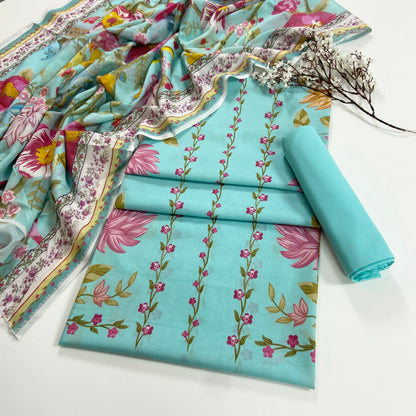 Parisahay By Shanaya Digital Printed Lawn 3PC