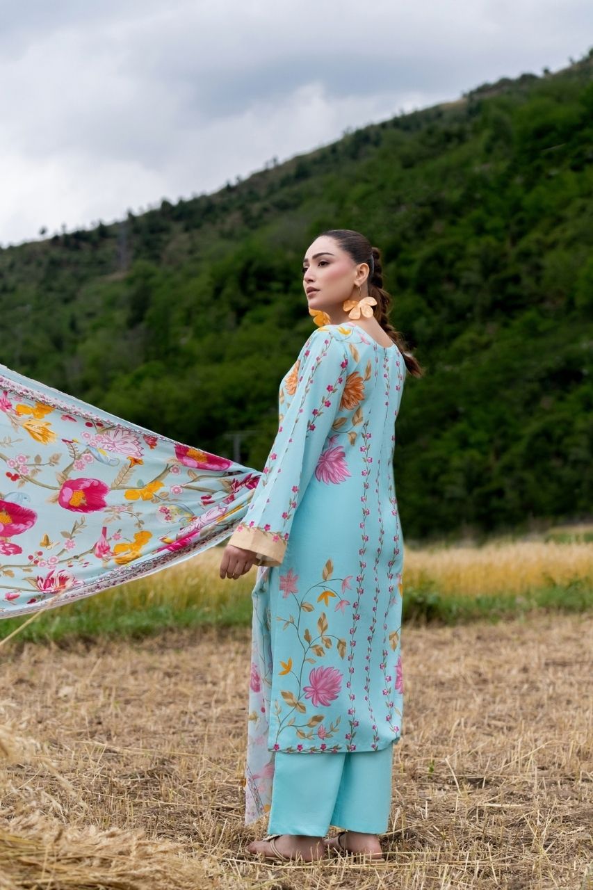 Parisahay By Shanaya Digital Printed Lawn 3PC