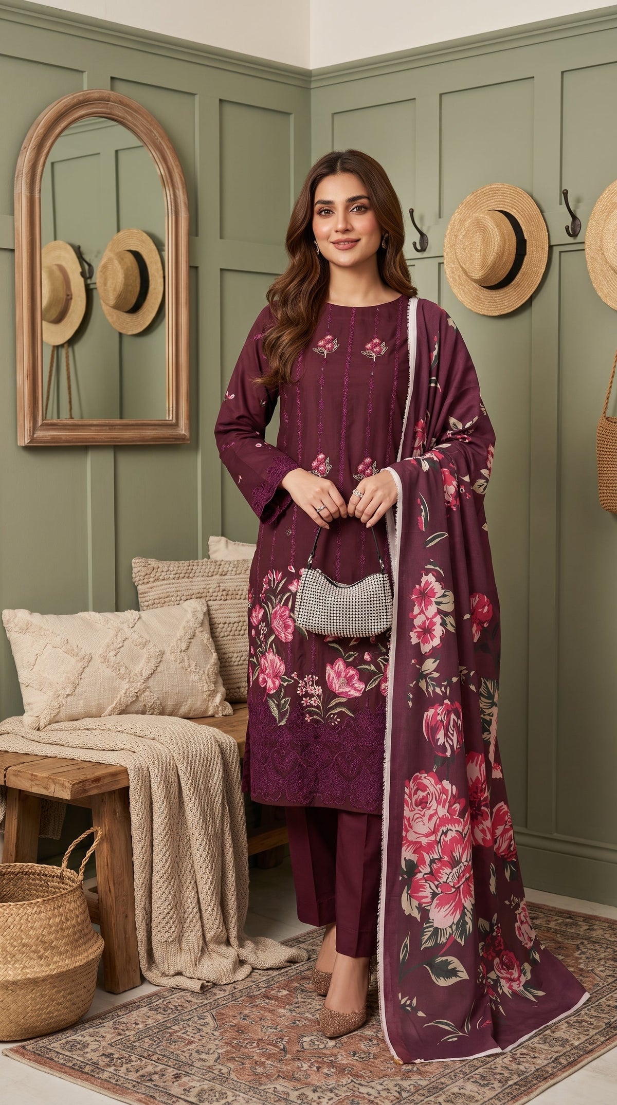 Bundle OF 08 | Hurab By Anaya Noor | Viscose 3PC