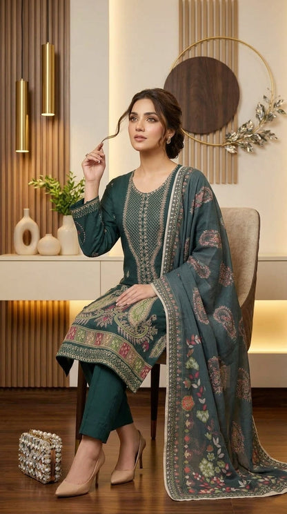Bundle OF 08 | Kashmala By Anaya Noor | Khaddar 3PC