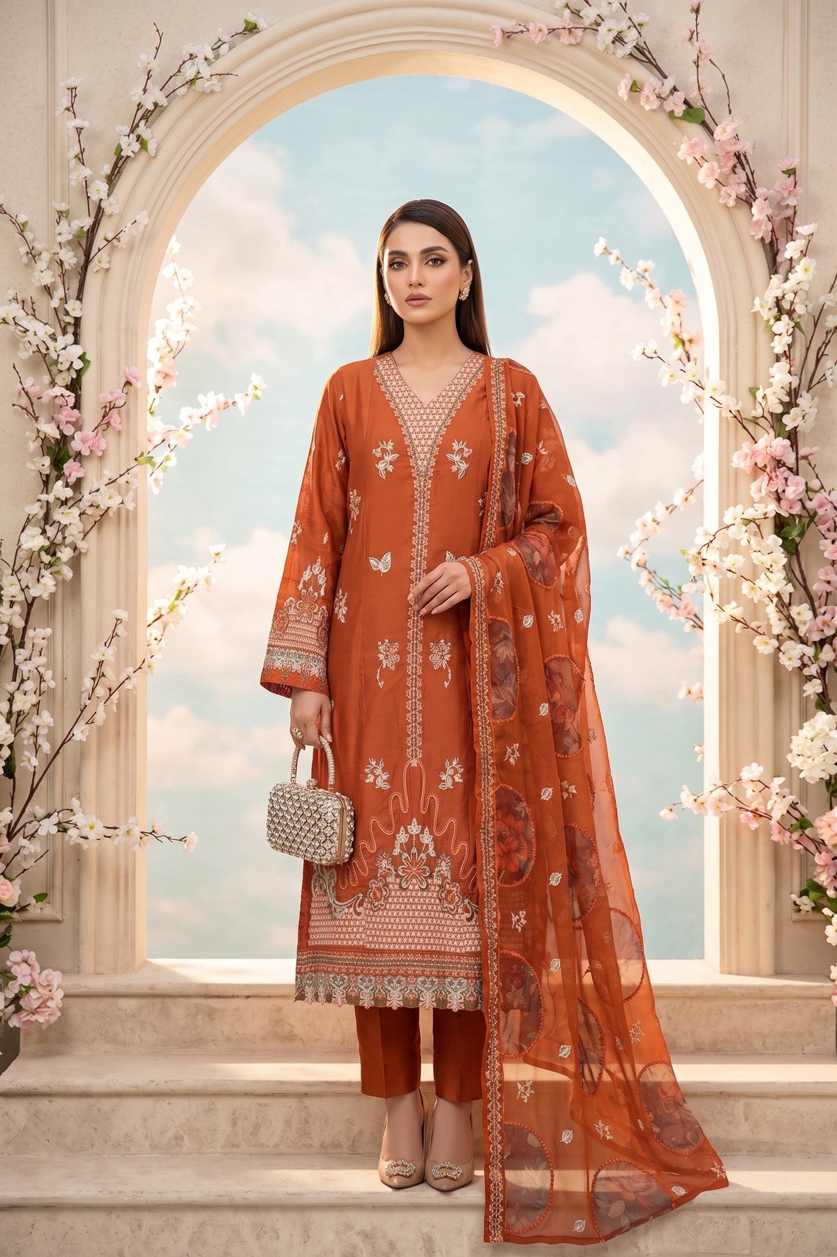 Bundle OF 08 | Lazer Kari By Anaya Noor | Viscose 3PC
