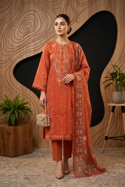 Bundle OF 10 | Kehkashan By Anaya Noor | Linen Viscose 3PC