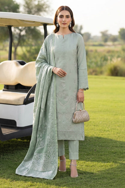 Bundle OF 06 | Khoshbo Sa By Anaya Noor | Dhanak with Plachi Shawl 3PC