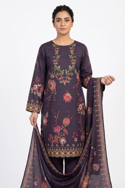 Bundle OF 10 | Anaya | Cottry Khaddar 3PC (V-281)