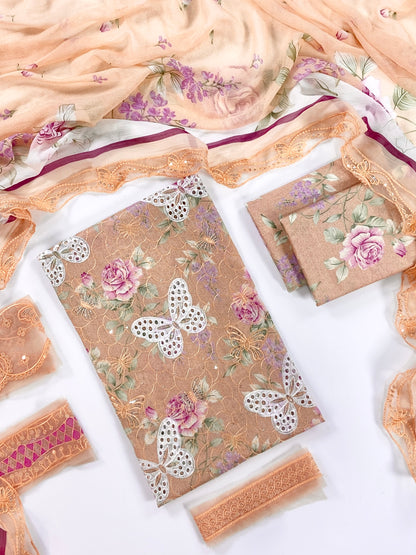 (Bundle OF 06) Maria B Butterfly (Pink)