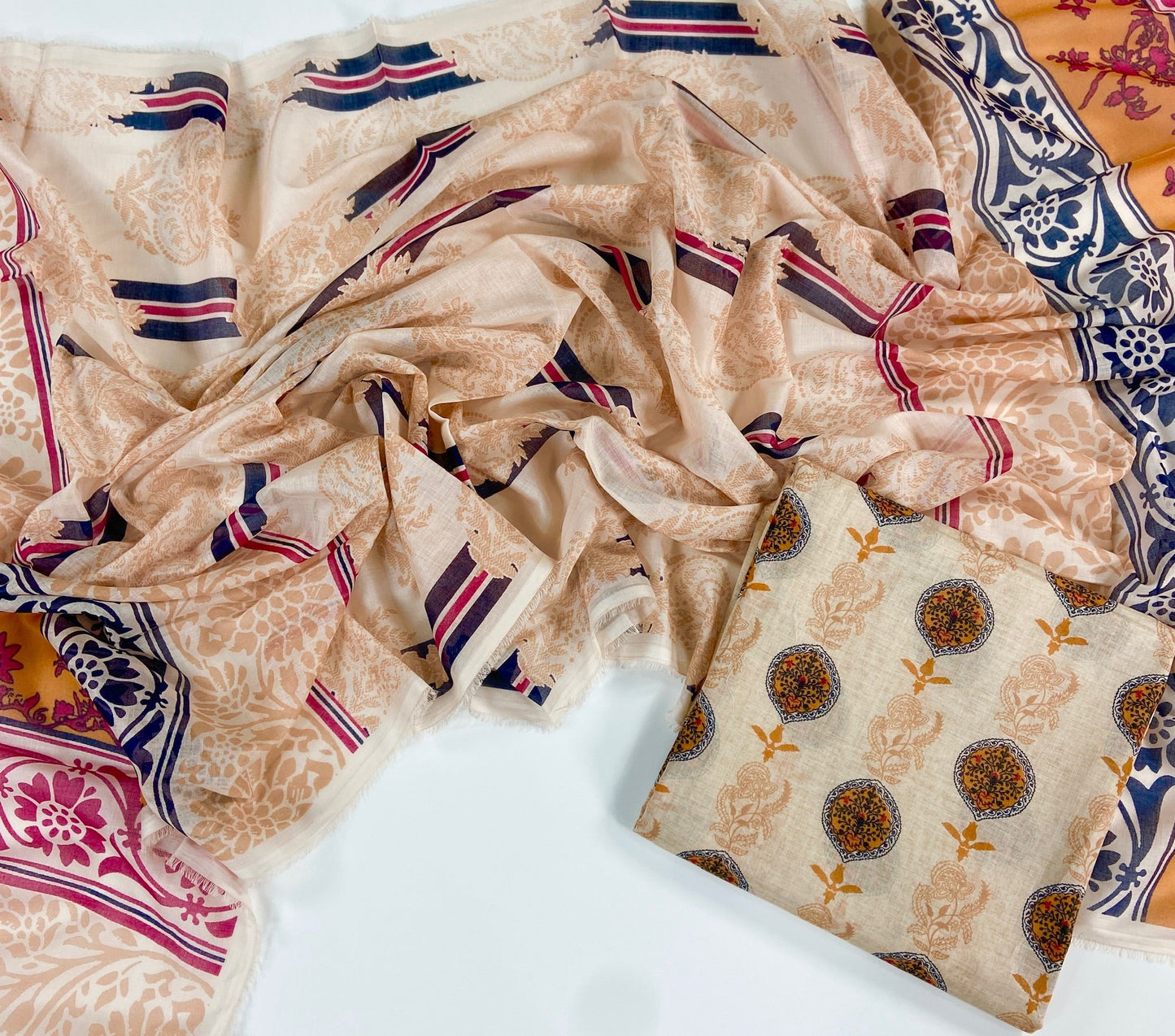 (Bundle OF 10) Mix Brand Shirt-Dupatta