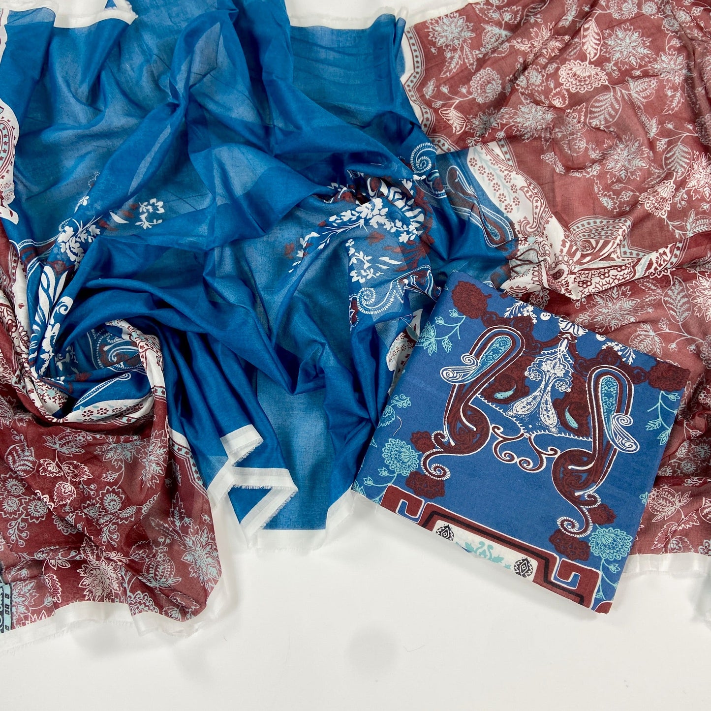 (Bundle OF 10) Mix Brand Shirt-Dupatta