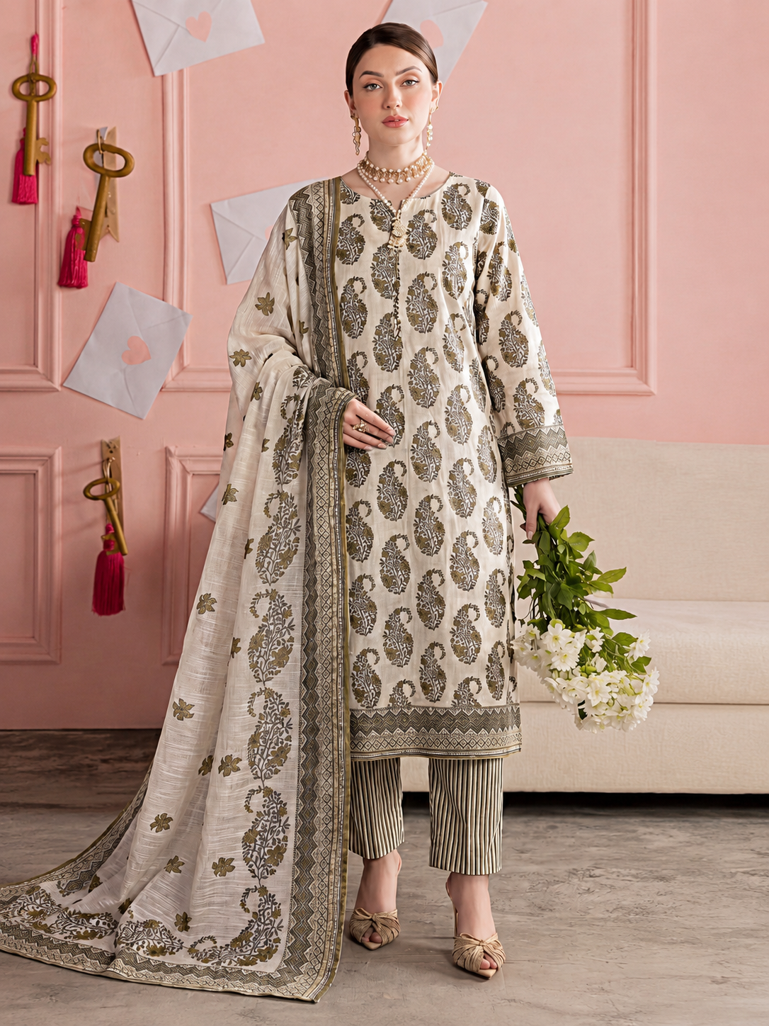 (Bundle OF 10) Basanti By Shajar Noor