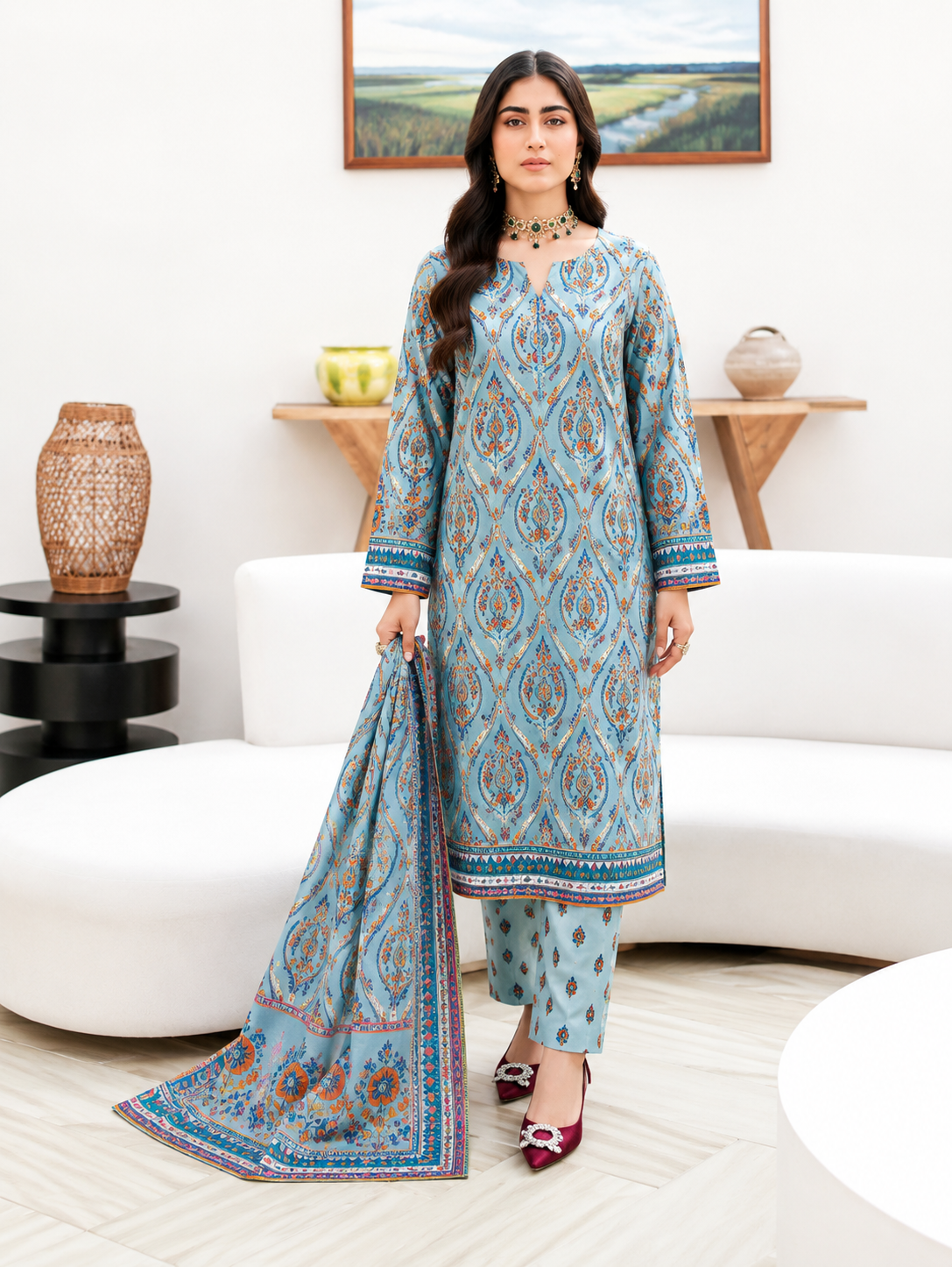 (Bundle OF 10) Basanti By Shajar Noor