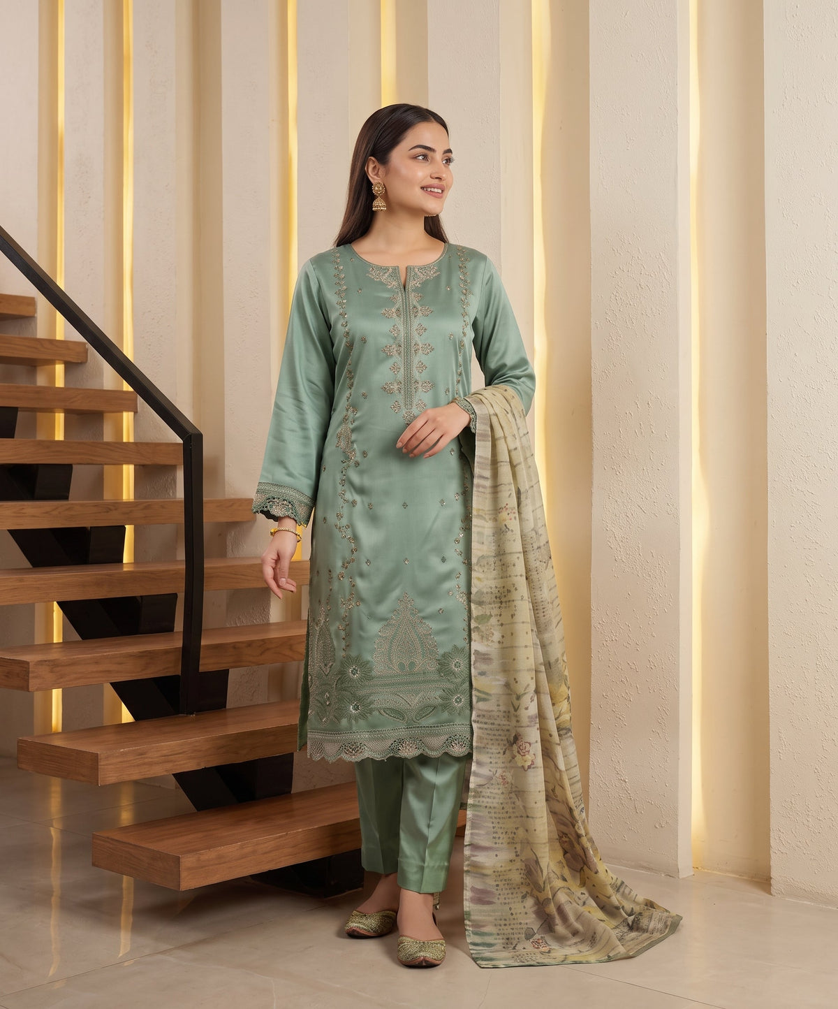 Saphira By Tawakkal Satin 3PC