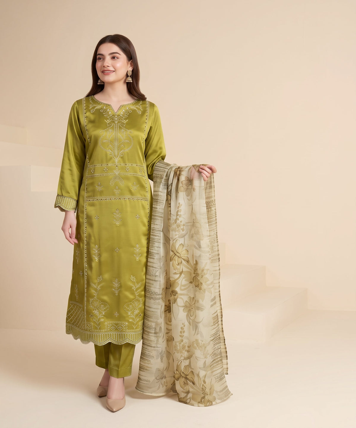 Saphira By Tawakkal Satin 3PC