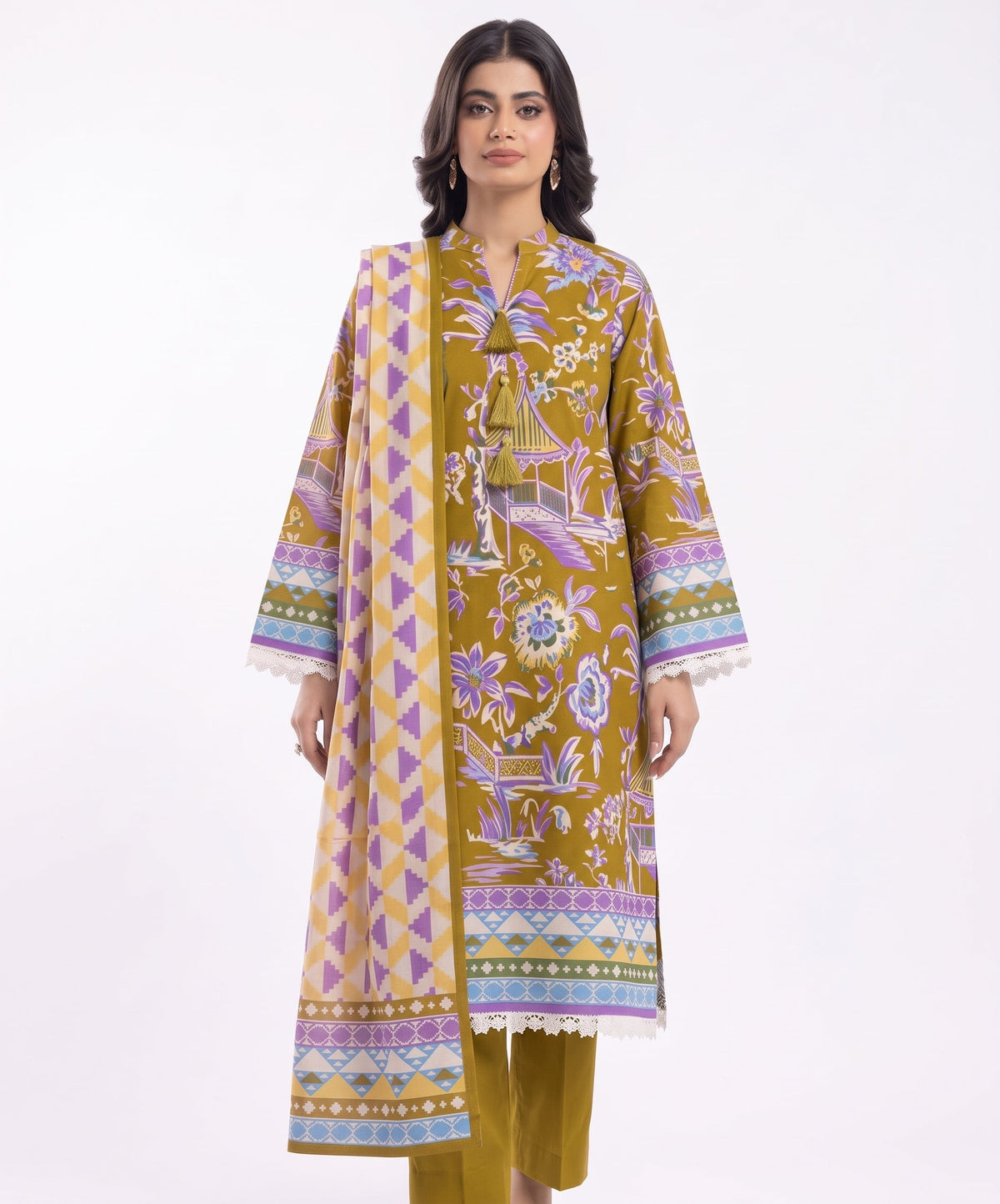 Bundle OF 10 | Bonanza Satrangi | Khaddar 3PC